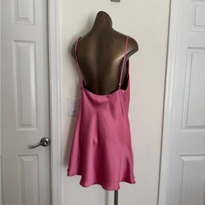 Buddy Love Pink Satin Dress